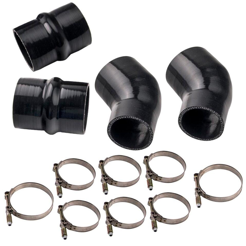 Heavy Duty Silicone Intercooler Boot Kit geschikt voor Dodge Ram 94-02 Pickup 5.9L Diesel