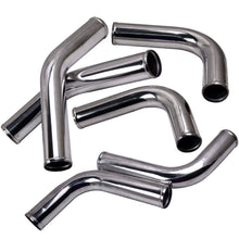 Load image into Gallery viewer, 2.5" UNIVERSAL Turbo Intercooler Piping Pipe Duct Tube Kit with Bolt Clamp Blue