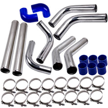 Laad de afbeelding in de galerijviewer, 2.5 Universal 8PCS Turbo Voor Intercooler Pipe Silicone Hose T-Clamp