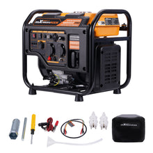 Laad de afbeelding in de galerijviewer, Portable Inverter Generator Ultra Lightweight Silent Suitcase 4 Stroke Engine Camping 3.0KW