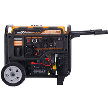 Laad de afbeelding in de galerijviewer, Petrol Inverter Generator Portable 5500W 5.0kVA 4-Stroke +ATS Interface Camping
