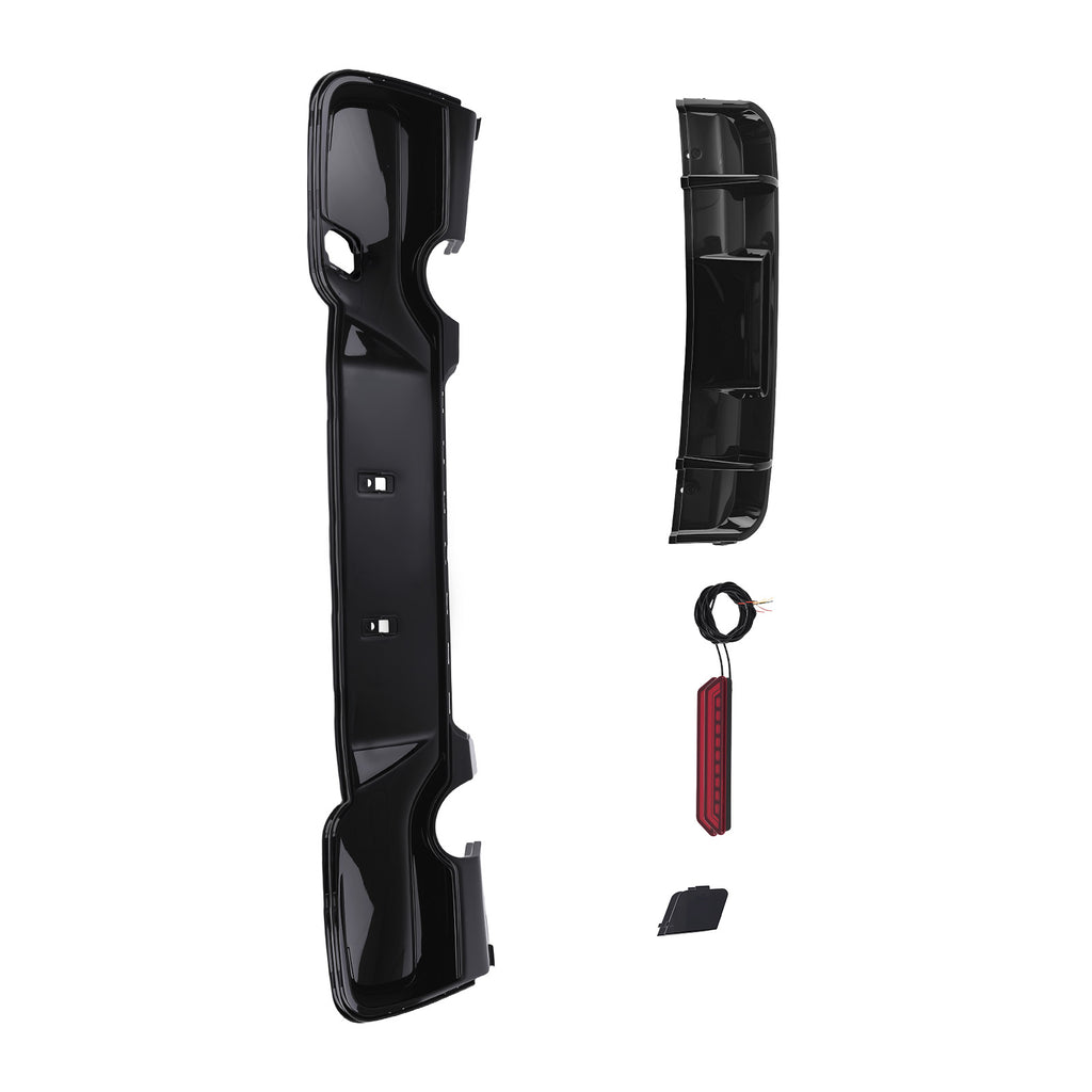 Bumper Kit Lip geschikt voor BMW F20 F21 1 Series M Sport 2011-2015 Black PP Diffuser