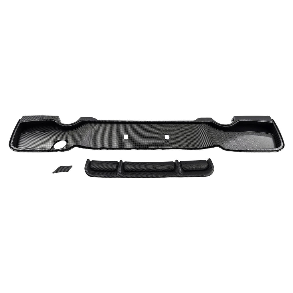 Achter Diffuser Lip Valance Bumper Carbon Fibre geschikt voor BMW 1 Series F20 F21 PRE-LCI 11-15