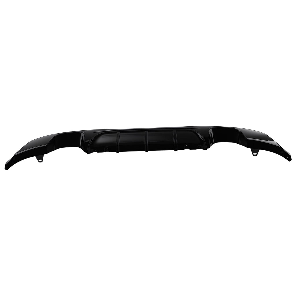 Achter Bumper Lip geschikt voor BMW 2 Series F22 F23 M Sport 2013-2021 Gloss Black