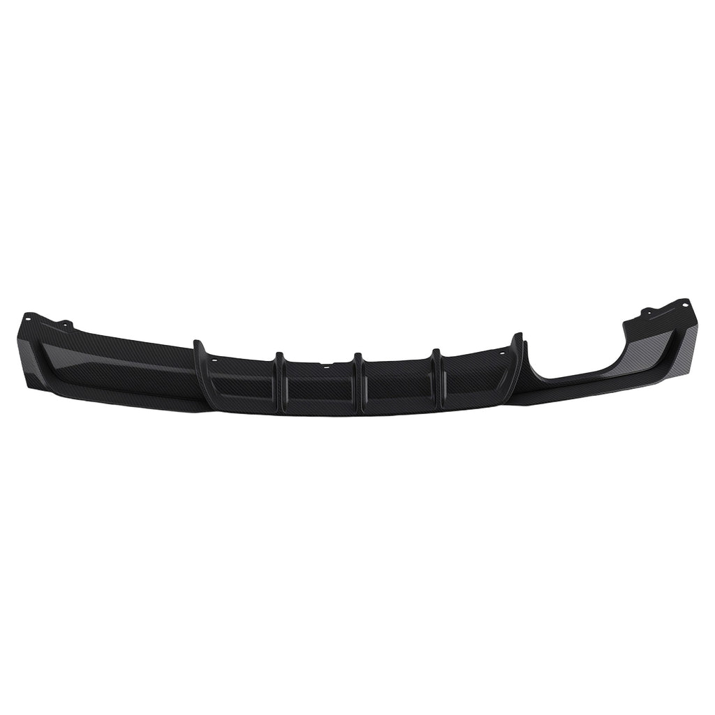 Carbon Look M Sport LED Lip geschikt voor BMW F30 F31 Achter Bumper Diffuser 2011-2019