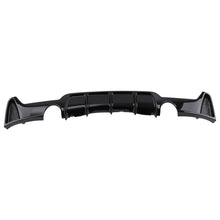 Laad de afbeelding in de galerijviewer, Black Bumper Diffuser geschikt voor BMW F32 F33 F36 4 Series M Sport 2013-2021 PP