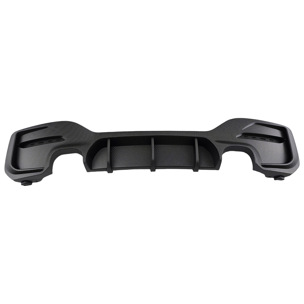 Gloss Black Achter Splitter geschikt voor BMW F20 F21 1 Series M Sport 2015-19 Carbon Style