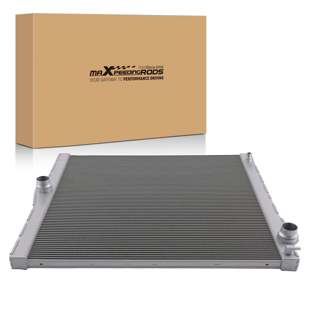 Radiateur Alu 1 Rangée compatible for BMW X5 E70 3.0L 4.8L 2007-2010 17117585036