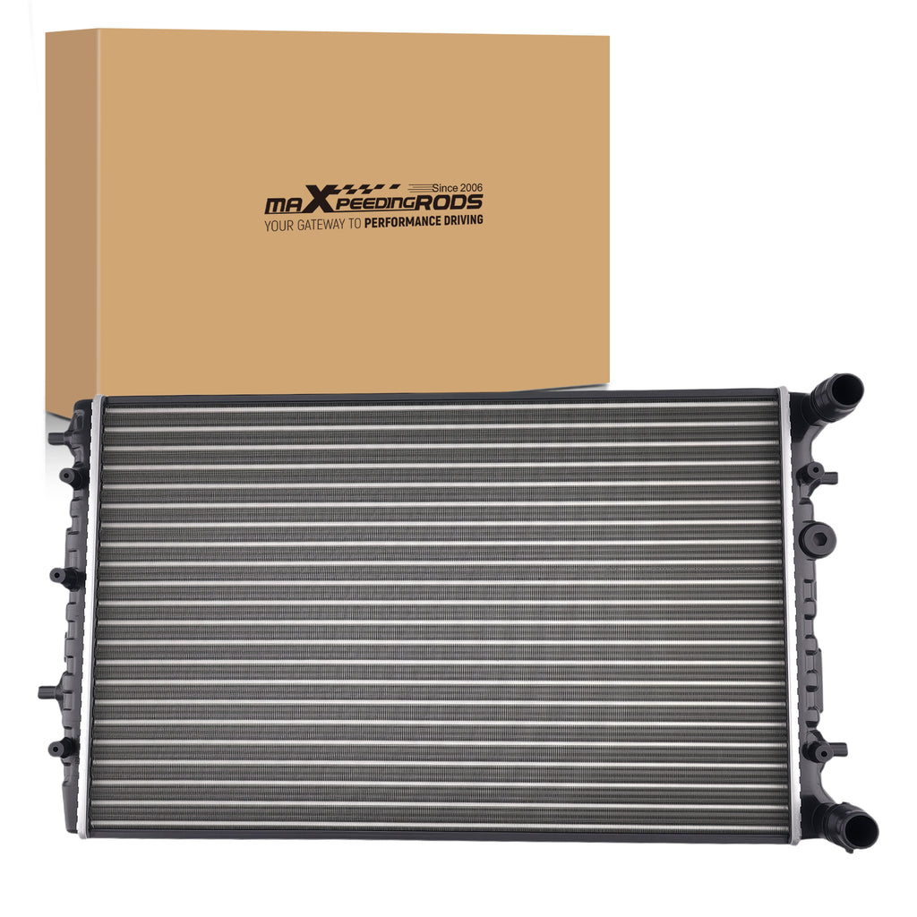 Aluminum Coolant Radiateur geschikt voor SEAT Ibiza 6L1 1.6 16V 6Q0121253L 6Q0121253AD