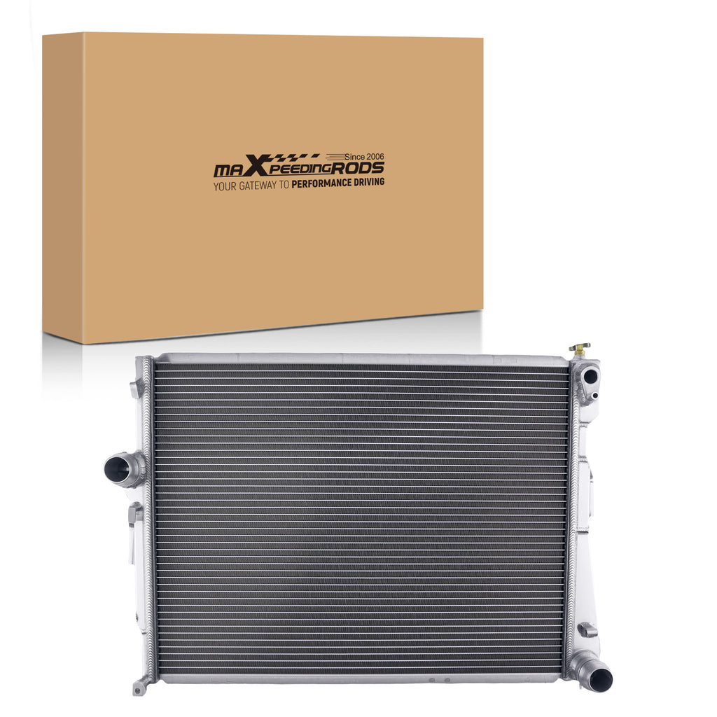 3 Row Aluminum Radiateur geschikt voor BMW E46 1999-2006 MT BM3010107 Cross Flow