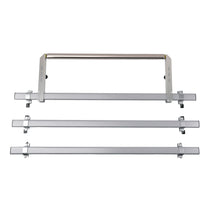 Laad de afbeelding in de galerijviewer, 3 Bars Roof Rack geschikt voor Vauxhall Vivaro Van 2019-Onwards Zinc Plated Cargo Carrier