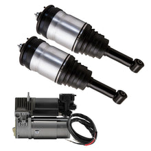 Laad de afbeelding in de galerijviewer, FEDERBEIN LUFTFEDERUNG HINTEN + KOMPRESSOR compatible for LAND ROVER DISCOVERY 3 LR 016402