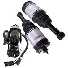 Laad de afbeelding in de galerijviewer, 2X Posteriore Ammortizzatori Ad Aria + Compressore for Range compatible for Rover Sport Lr3 Lr4
