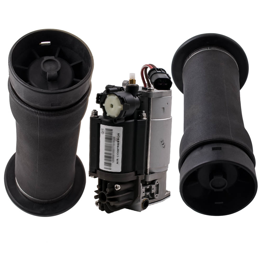 compatible for Land Rover Discovery II Air Strut Bag + Air Compressor Pump RKB101200