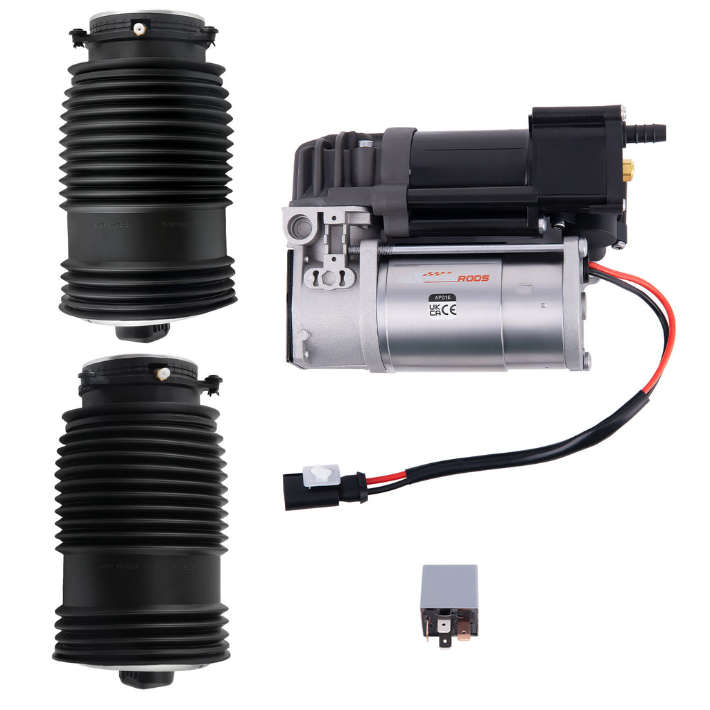 Pair Achter Air Ophanging Spring Bag Compressor geschikt voor Mercedes W205 C205 2014-2023