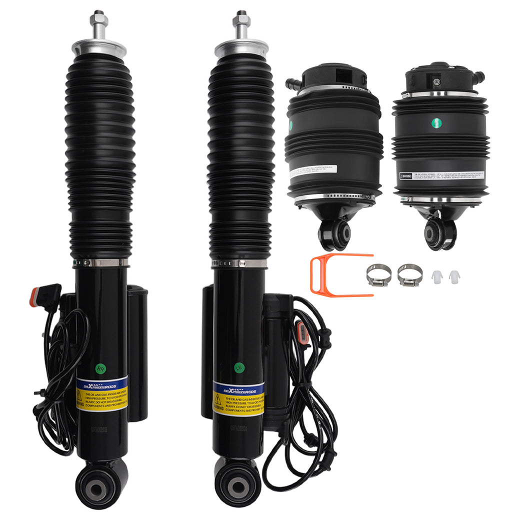 2X Fuelle neumático trasera + Amortiguadores compatible for Mercedes-Benz Clase E S211