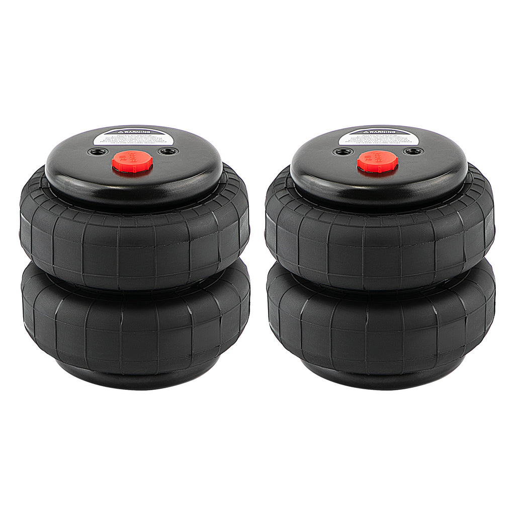 Standard pneumatic air Suspension pair 2500 lb 1/2 "NPT Single port Universal