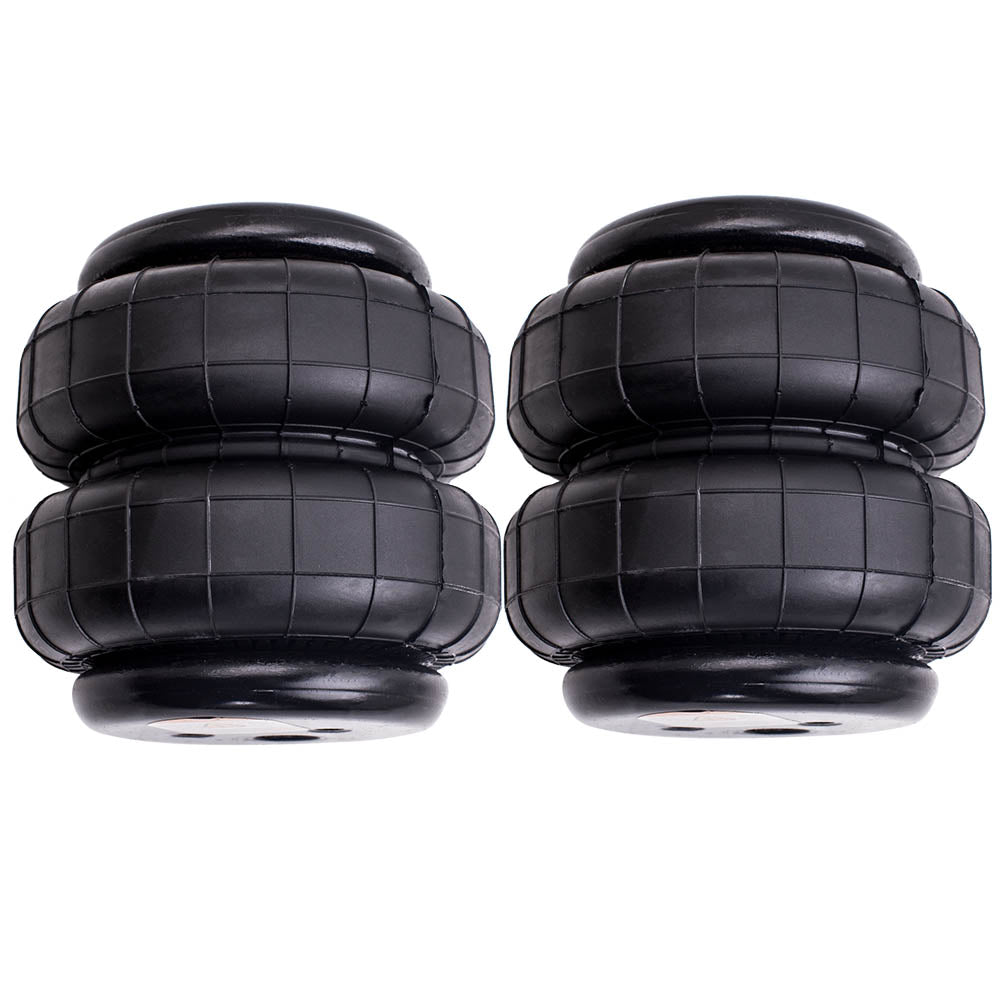 Standard 2500 lb Air Bag single 1/2npt port air spring Bag Double Bellows 2pcs