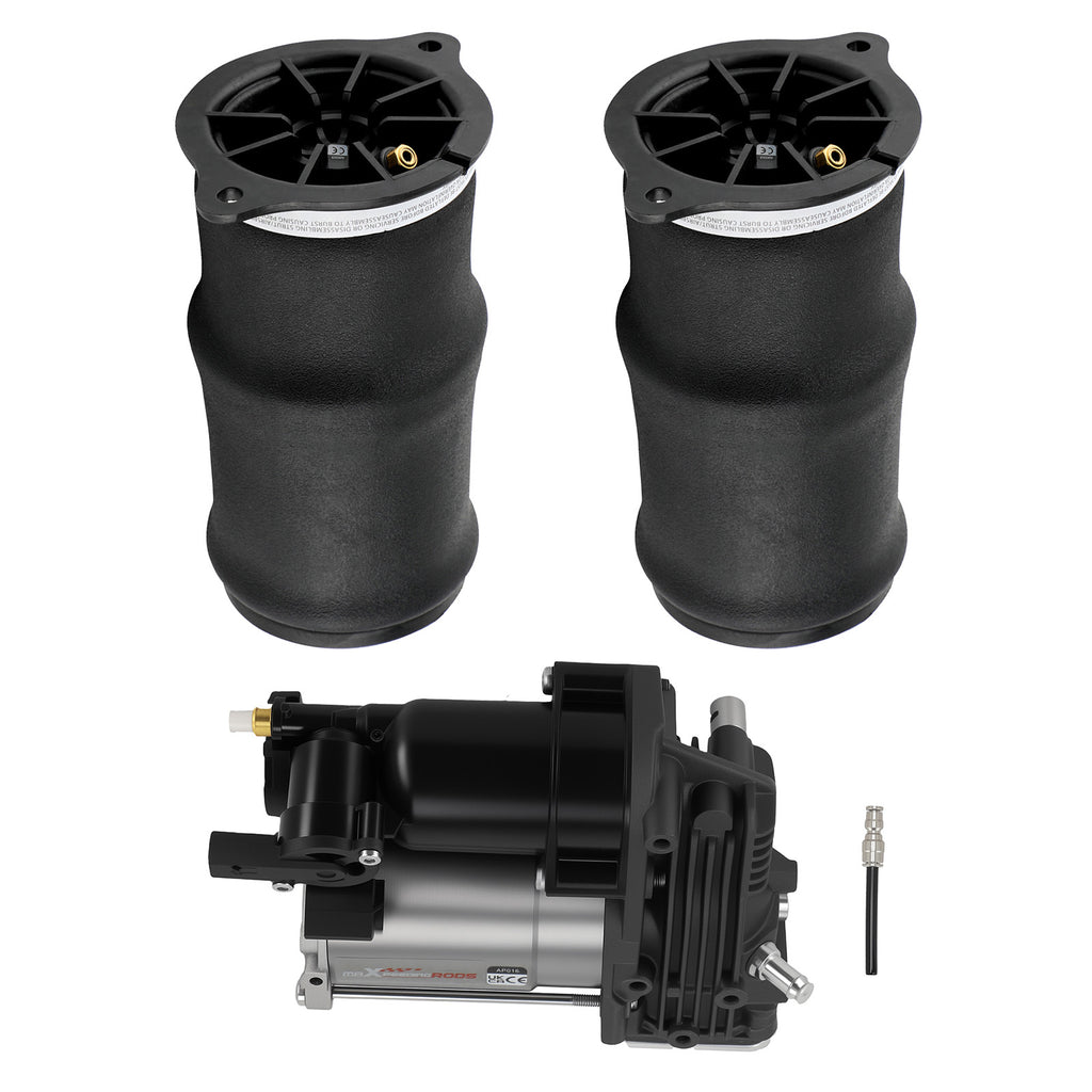 Air Spring Bags + Compressor Pump geschikt voor Mercedes W639 Viano Vito 03-14 A6393200204