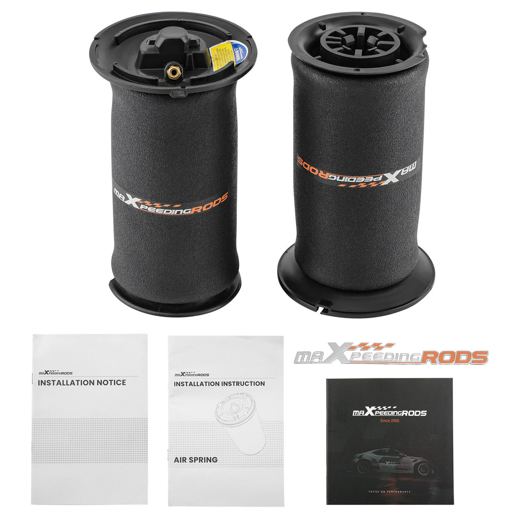 2x Luchtvering balg geschikt voor BMW 5 Serie E61 520d, 525i, 525d, 525i, 525dxDri
