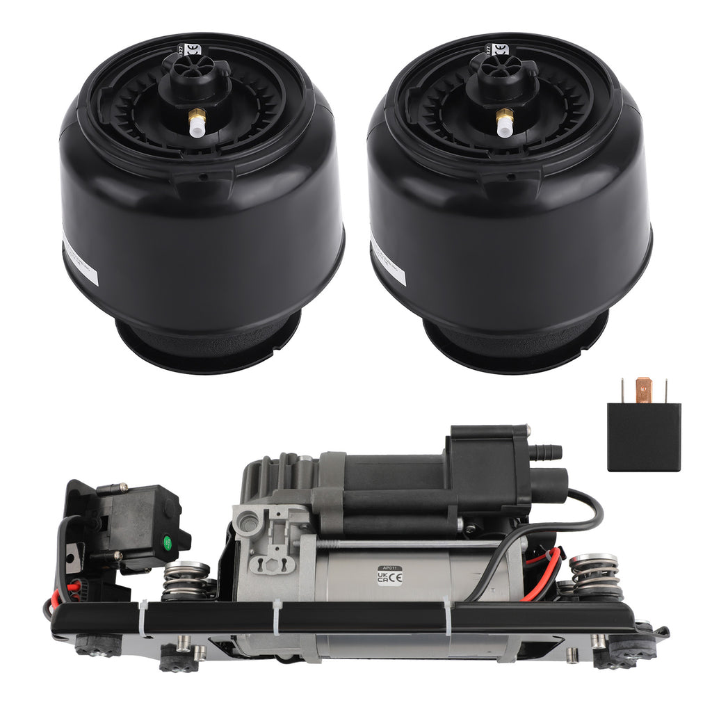 2x Luftfederung mit Kompressor Ventilblock Halterung compatible for BMW 5-er F07 GT F11