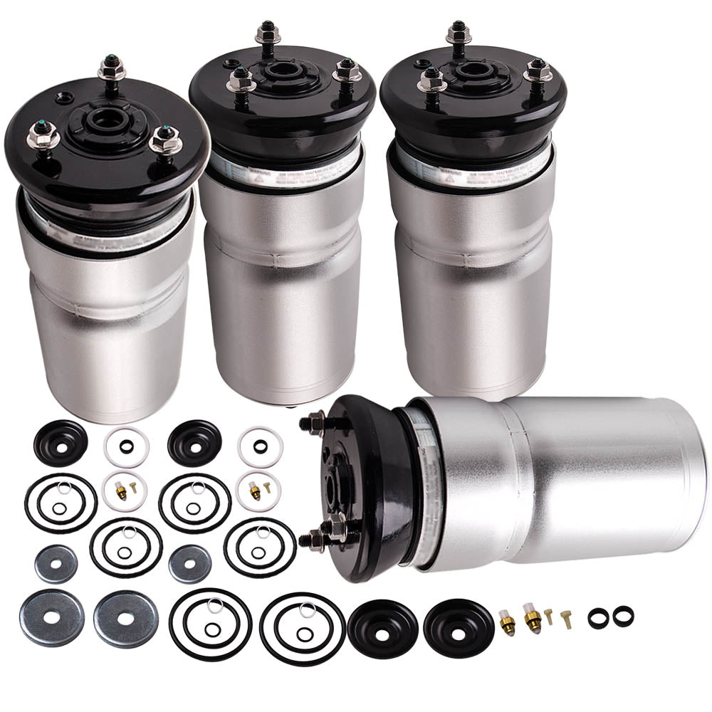 4pcs Achter + Voor Ophanging Air Spring Bag Ride Strut compatible geschikt voor Range Rover SPORT