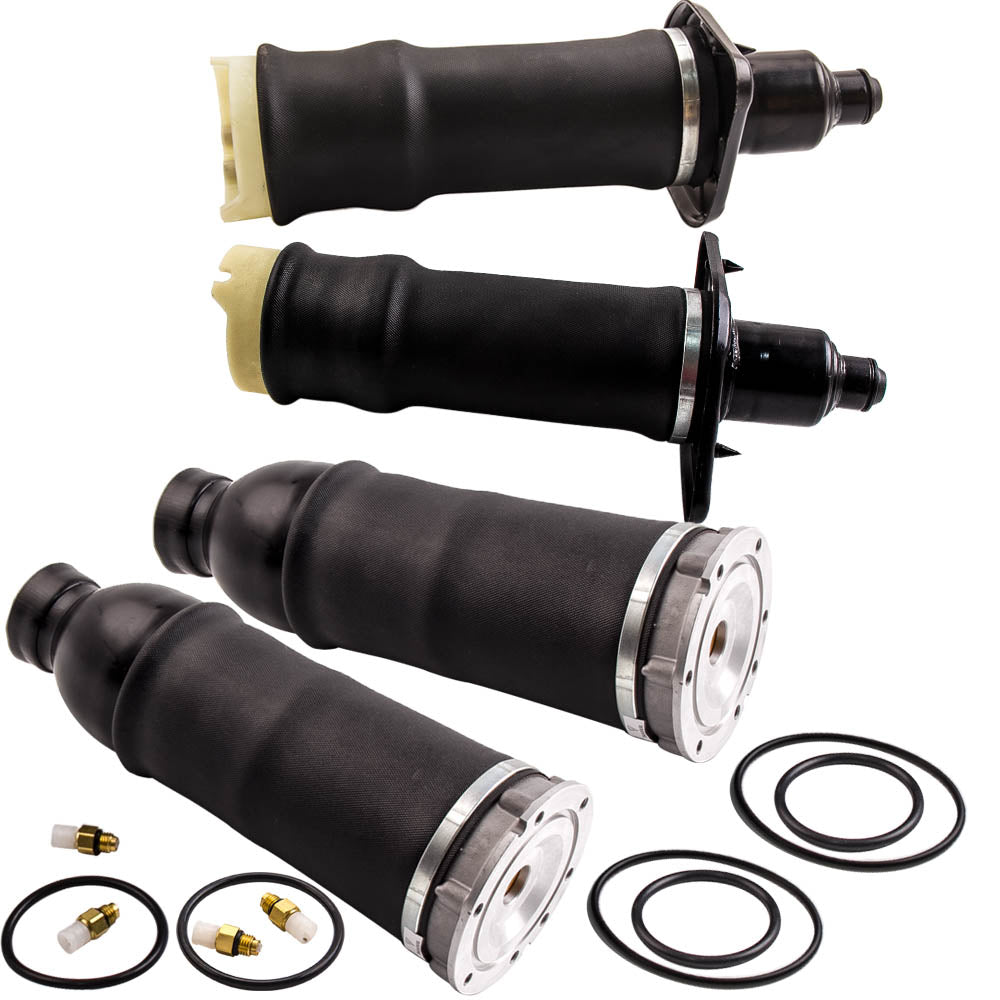 4 piezas Suspensión neumática compatible for Audi A6 4B C5 Allroad Delantero + trasero