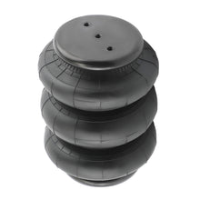 Laad de afbeelding in de galerijviewer, 2 Packs Air Ride Triple Bellow Bag 2600lb 1/2npt Single Port Heavy Duty