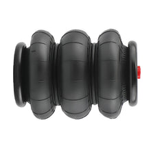 Laad de afbeelding in de galerijviewer, 2 Packs Air Ride Triple Bellow Bag 2600lb 1/2npt Single Port Heavy Duty