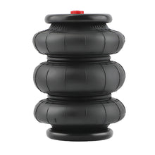 Laad de afbeelding in de galerijviewer, 2 Packs Air Ride Triple Bellow Bag 2600lb 1/2npt Single Port Heavy Duty