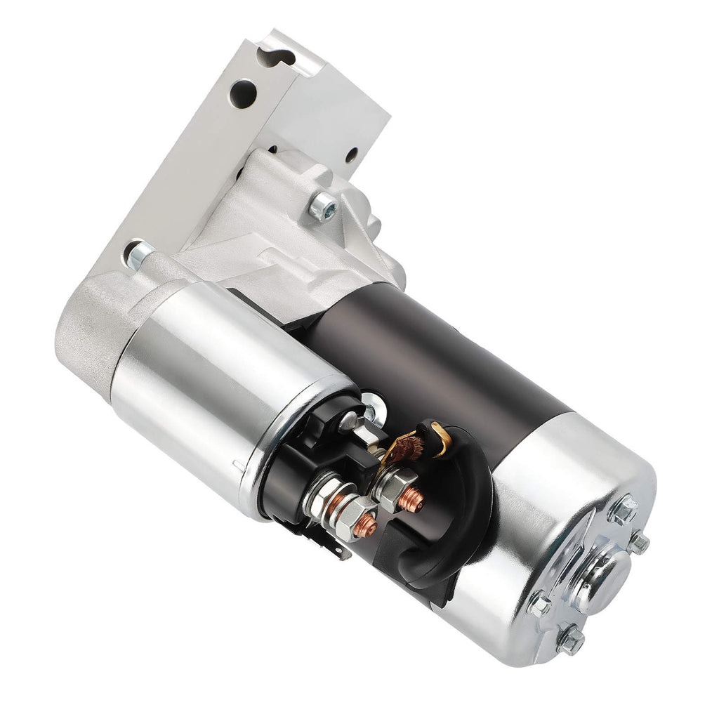 BLACK For SBC compatible for Chevy compatible for Mini Starter High Torque 3HP 153 168 Tooth 350 400 New