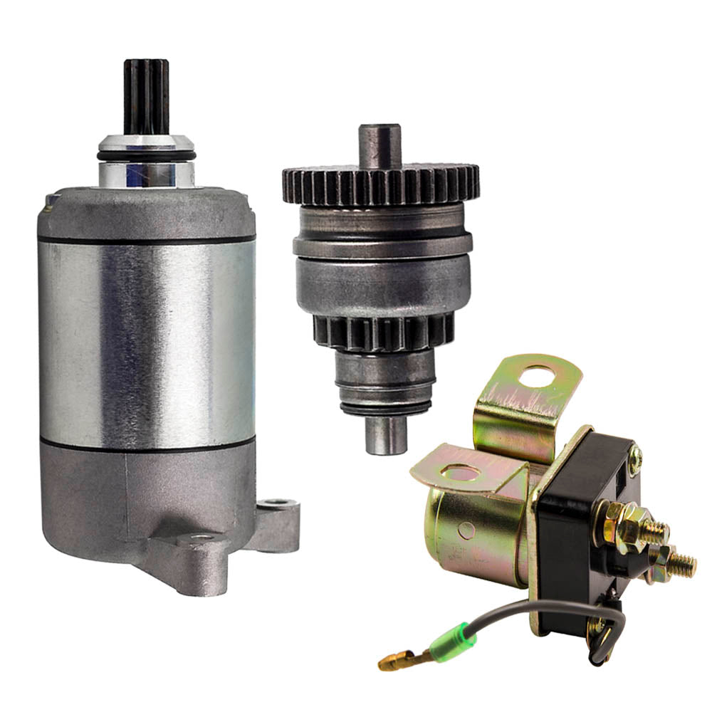 Starter Motor Drive en Relay Solenoid geschikt voor Polaris Utility Vehicle UTV 3090188