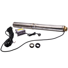 Laad de afbeelding in de galerijviewer, 10m Length Well Submersible pump-6,000 L/h-750W-Stainless Steel 230 V/50 Hz