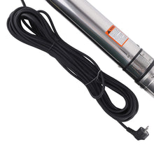 Laad de afbeelding in de galerijviewer, 35 °C 4 inch 1100W 6600 L/H Brushless Submersible Pump 102m + 20m Cable