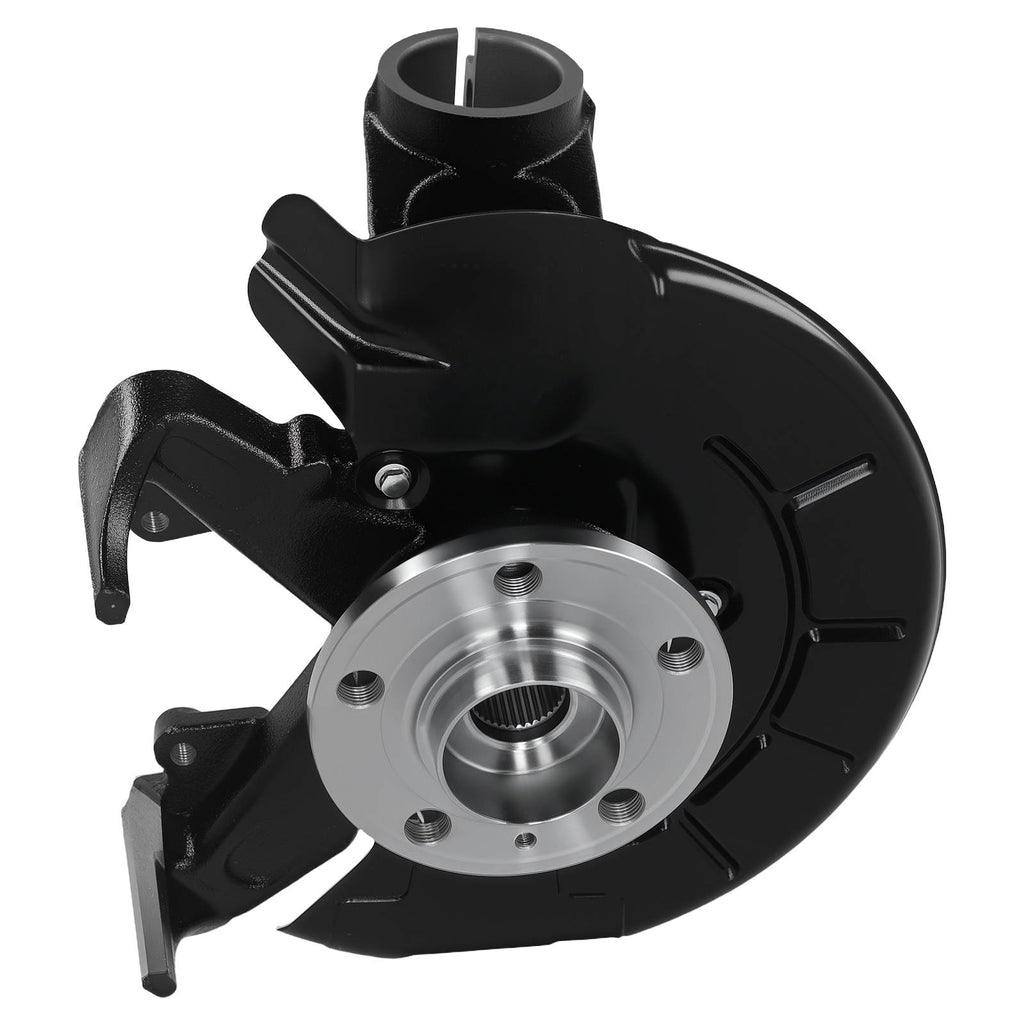 Front Left Steering Knuckle Hub Carrier compatible for Skoda Fabia 1.9 TDI 2000-07 compatible for VW Polo