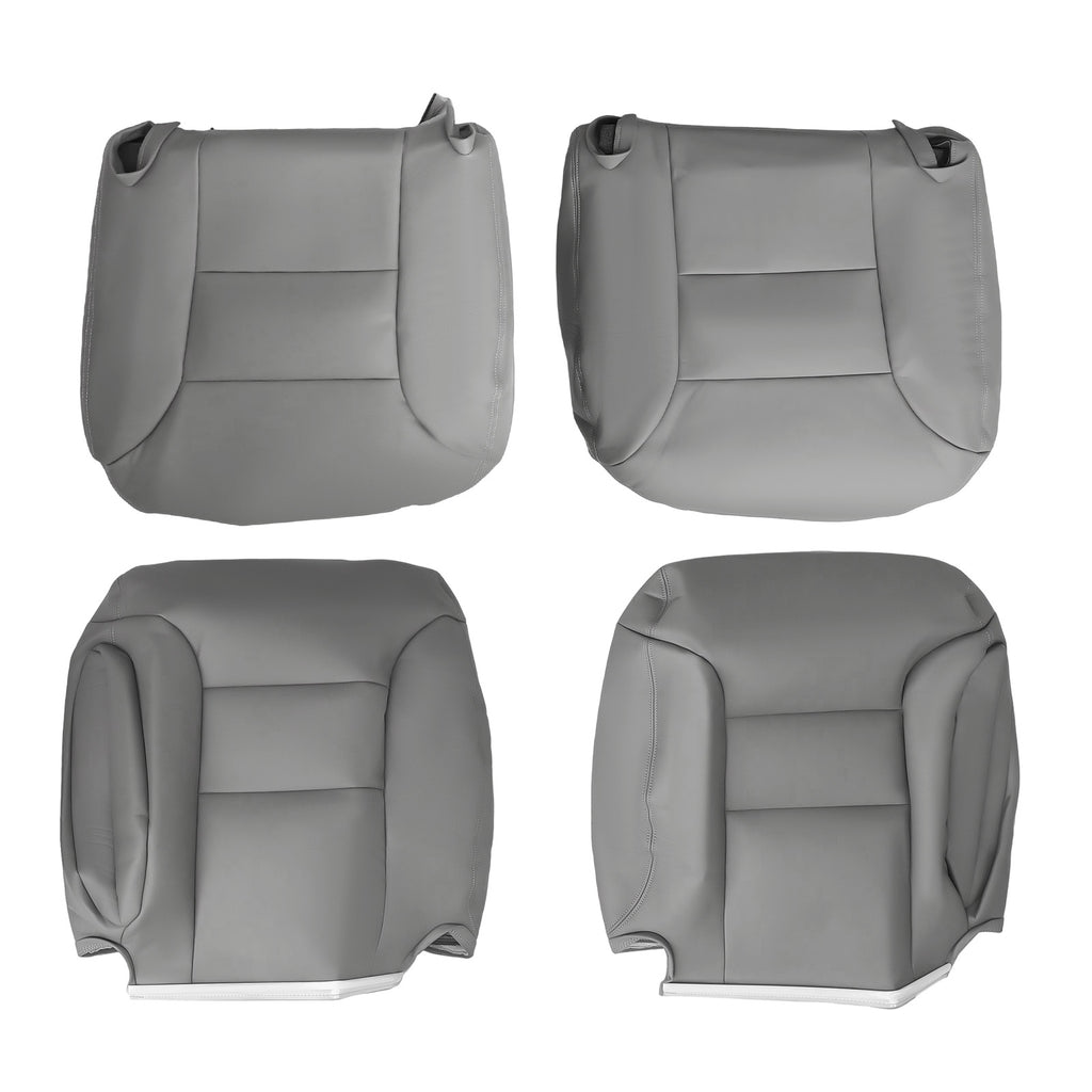 Housse de Siège Avant Cuir compatible for Chevrolet Silverado/Tahoe GMC Yukon Sierra 95-99