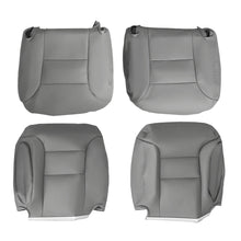Laad de afbeelding in de galerijviewer, Housse de Siège Avant Cuir compatible for Chevrolet Silverado/Tahoe GMC Yukon Sierra 95-99