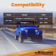 Laad de afbeelding in de galerijviewer, Front Sway Bar Kit w/ Steel Arms Compatible for Jeep LJ / TJ UNLIMITED 2004-2006 compatible for Jeep Wranglers （TJ） 1997-2006