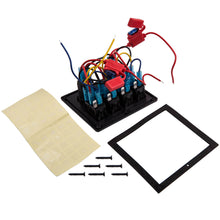 Laad de afbeelding in de galerijviewer, 4 Gang DC12V / 24V Interruttore Rocker Pannello On Off Toggle LED Rocker USB