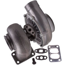 Laad de afbeelding in de galerijviewer, Universal .70 A/R T3 V Band Flange Oil Cooled 500BHP T70 Turbo Turbo