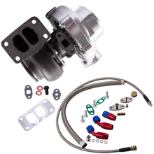 Laad de afbeelding in de galerijviewer, Turbo Compressore Universale T70 T3 .70A/R+Oil Feed Line Kit Turbocharger