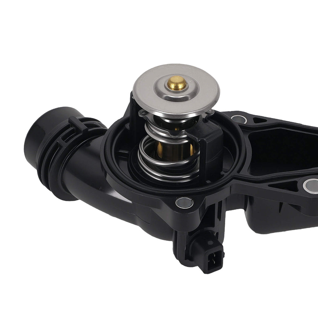 Front Engine Thermostat Kit compatible for BMW 325i X3 2001-2006 11537509227 w/Housing