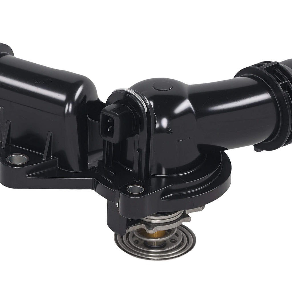 Front Engine Thermostat Kit compatible for BMW 325i X3 2001-2006 11537509227 w/Housing