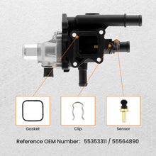 Laad de afbeelding in de galerijviewer, Compatible for Vauxhall Zafira B Vectra C compatible for Opel 1.6L 1.8L Thermostat Housing Sensor Kit