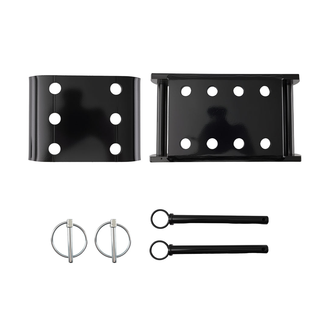 Adjustable Black Tow Hitch Drop Plate geschikt voor Land Rover Defender Van 4x4 3500kg