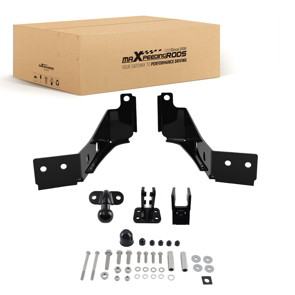 Black Towbar Hitch Receiver Mount geschikt voor Land Rover Discovery 3 4 2005-2017 Steel