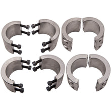 Laad de afbeelding in de galerijviewer, 4pcs Steel Tube Clamps Bolt On 1.75 1 3/4 Roll Cage Mounts Lightbar Tire Mount