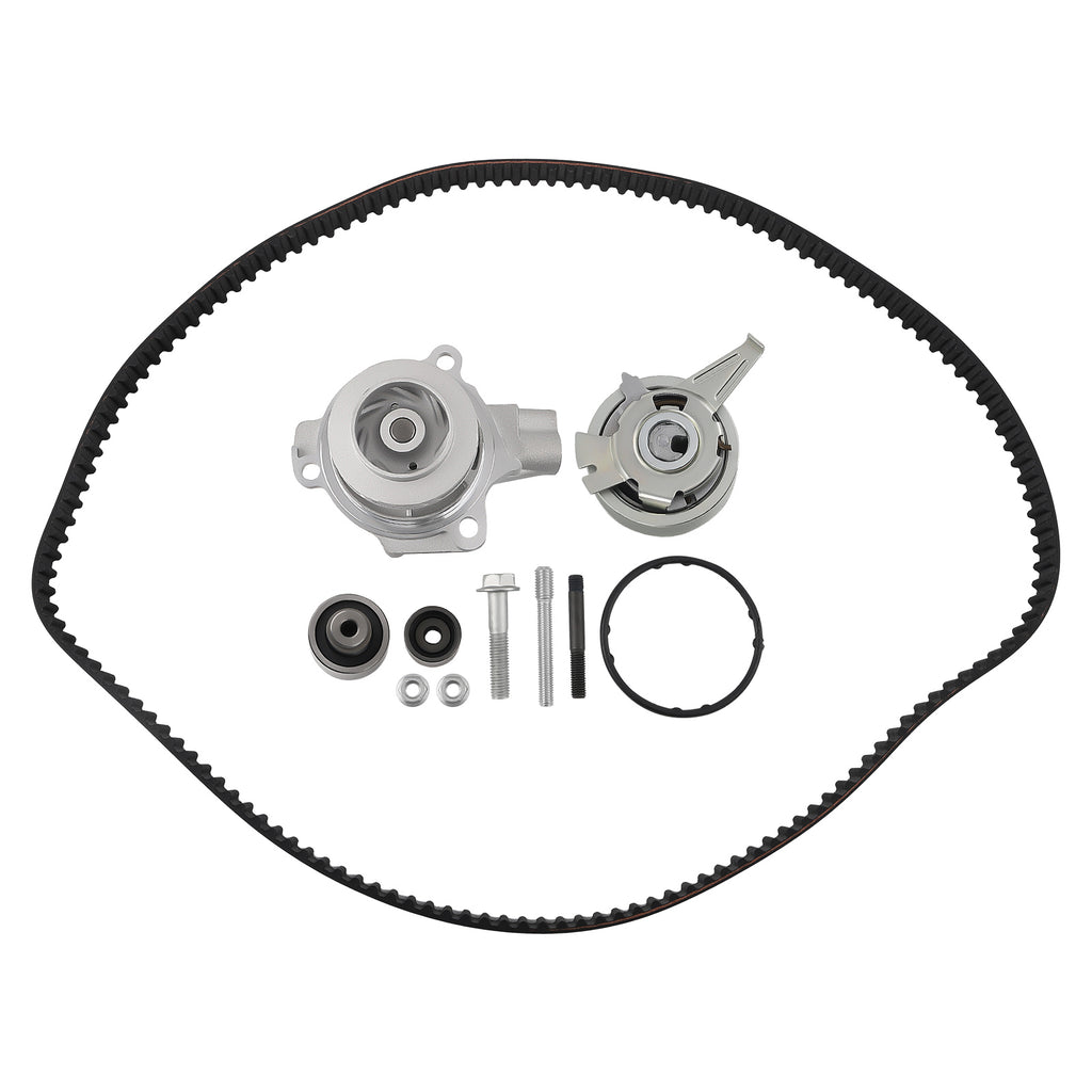 Timing BeltWater Pump Kit Set geschikt voor AUDI SEAT SKODA VW 1.6 2.0 KP15678XS
