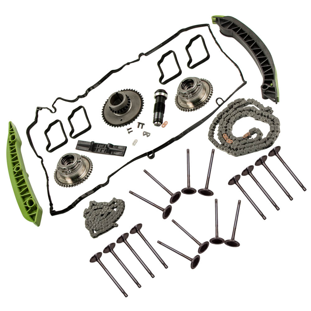 Distributieketting KitValvesCamshaft Adjuster geschikt voor Mercedes W204 W212 M271