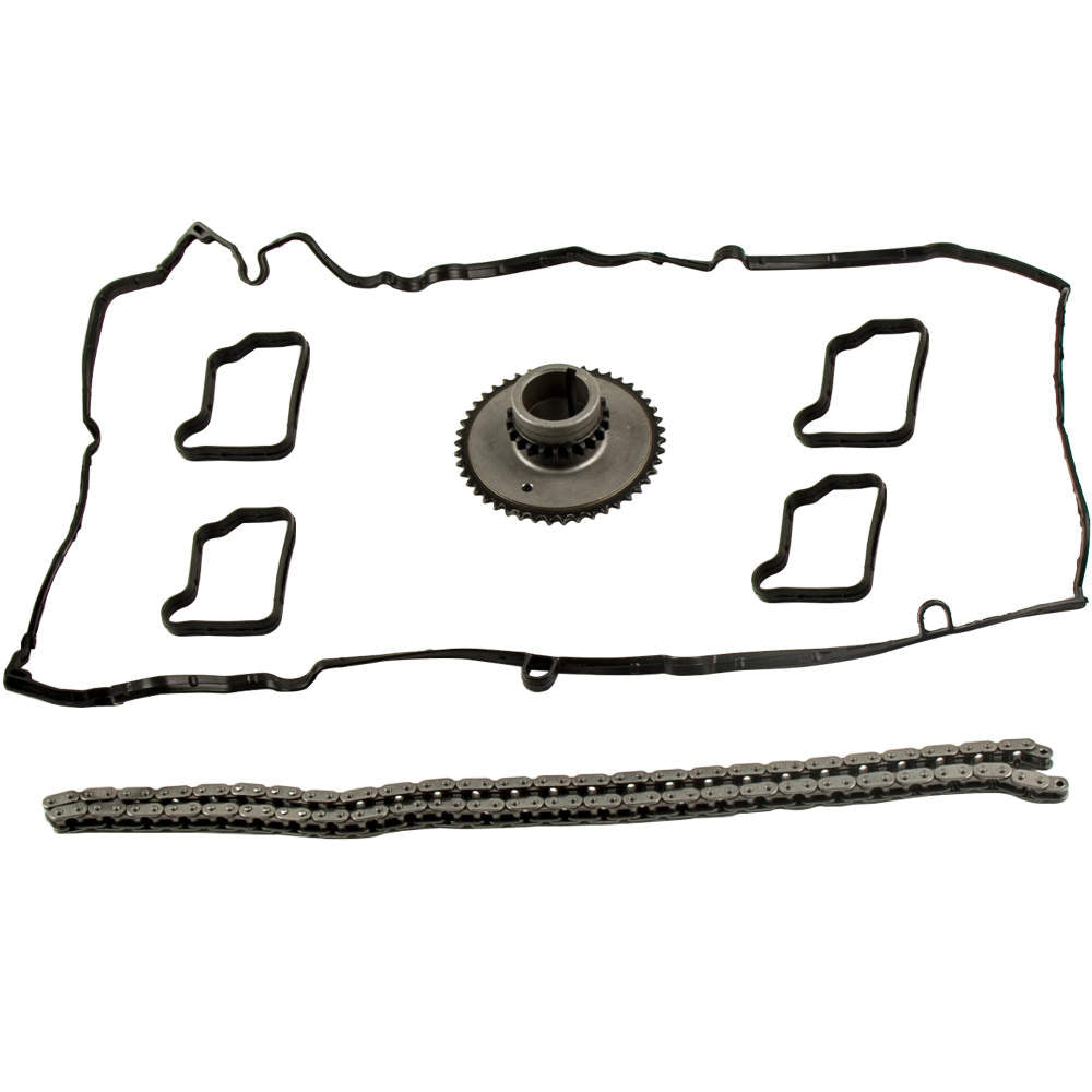 Timing Chain Kit w/ Intake Exhaust Valves compatible for Mercedes W204 C250 SLK250 M271